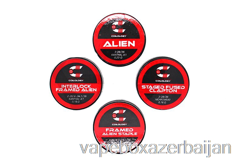 Vape Smoke Coilology Performance Prebuilt Coils Interlock Framed Alien - 0.12ohm KA1